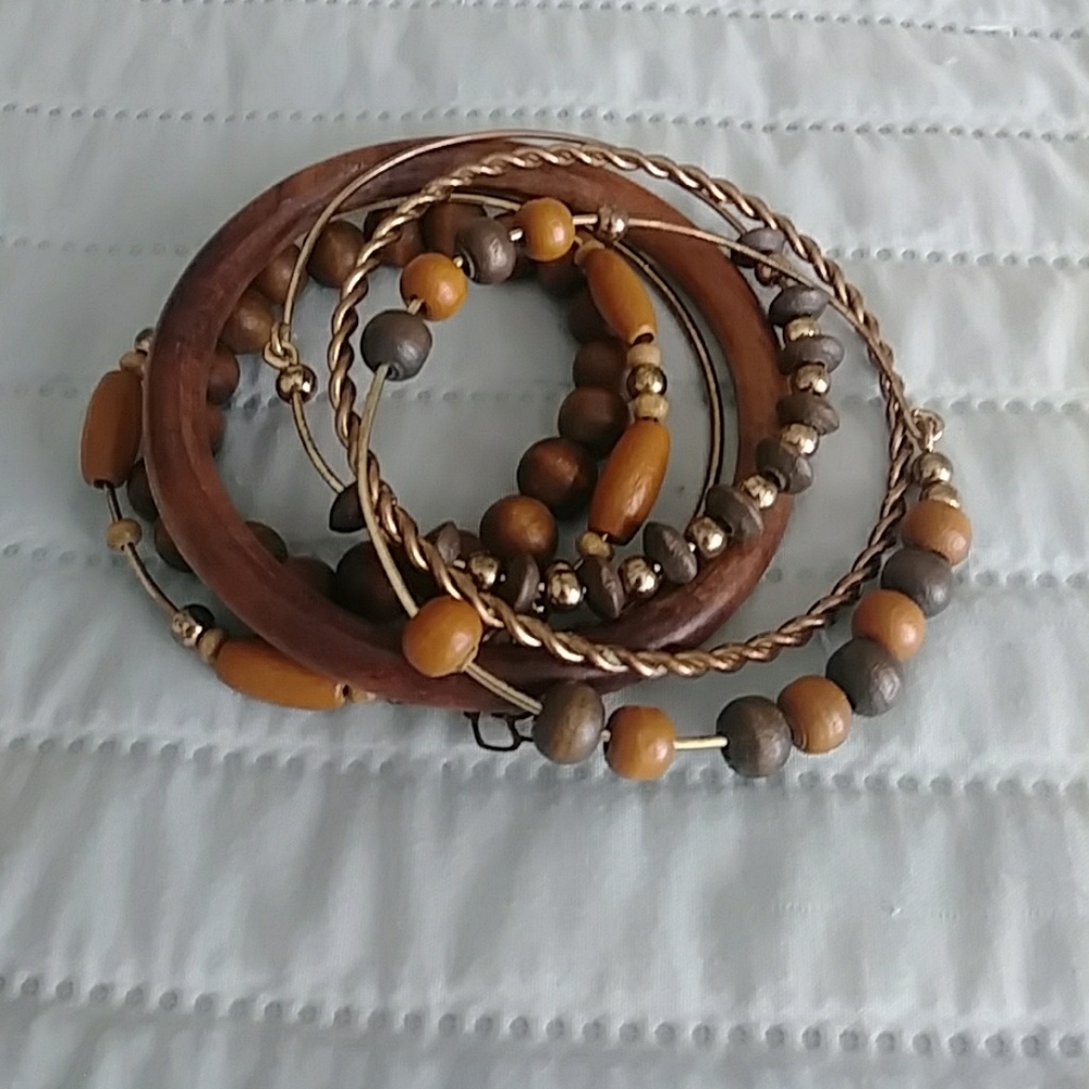 10 Bangle Bracelets - Picture 2 of 4